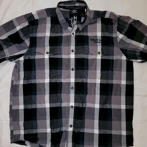 Harley Davidson embroidery shirt